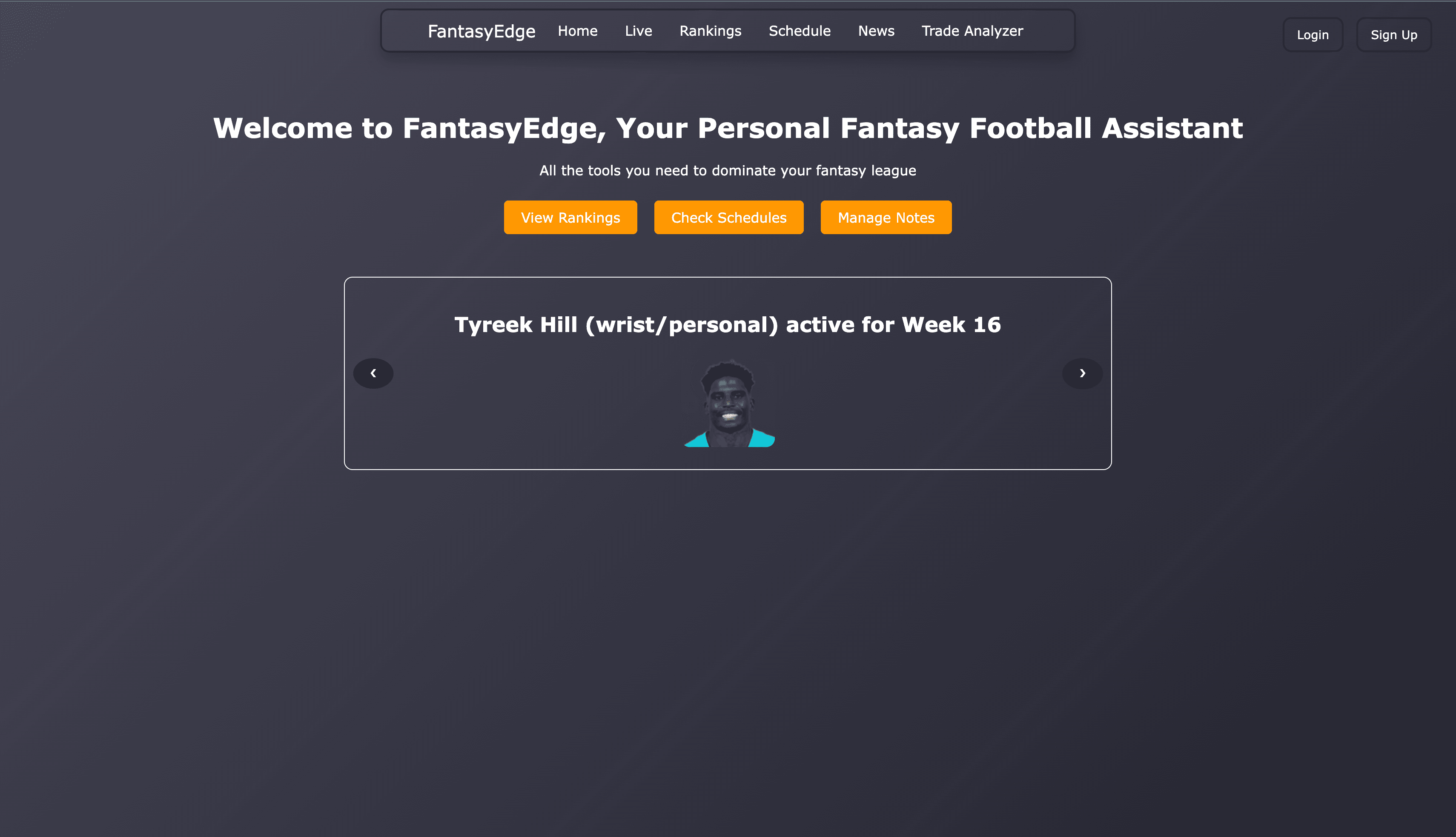 FantasyEdge 🏈