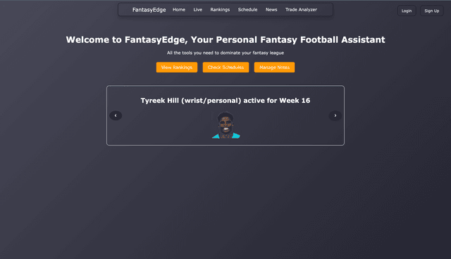 FantasyEdge 🏈